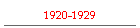 1920-1929