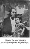 C. Darwin con il primogenito, dagherrotipo
