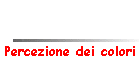 Percezione dei colori